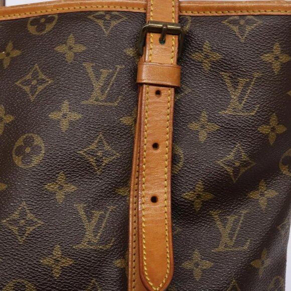LOUIS VUITTON Monogram Bucket GM Shoulder Bag Vintage M42236 LV Auth 139484 - Picture 9 of 16